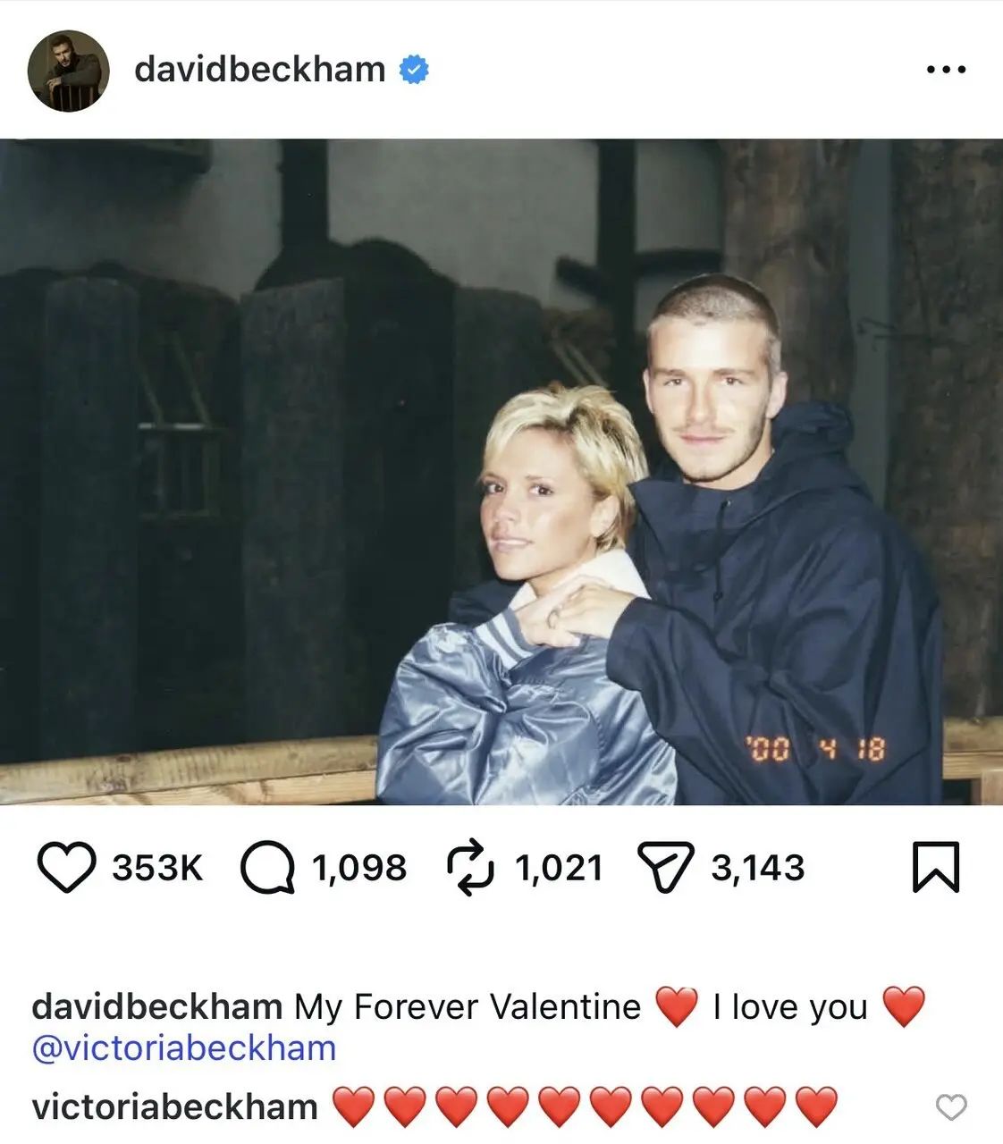 دیوید بکهام و ویکتوریا بکهام 