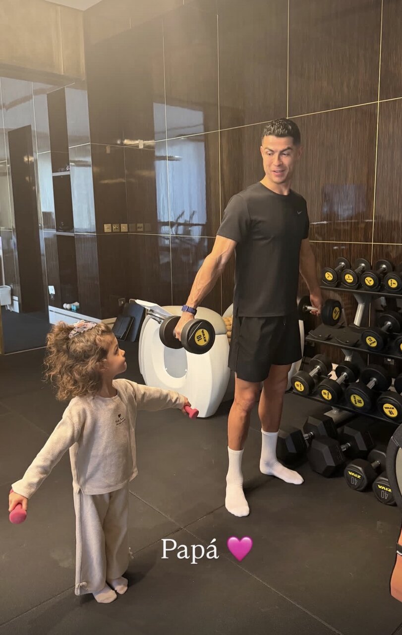 دختر رونالدو 