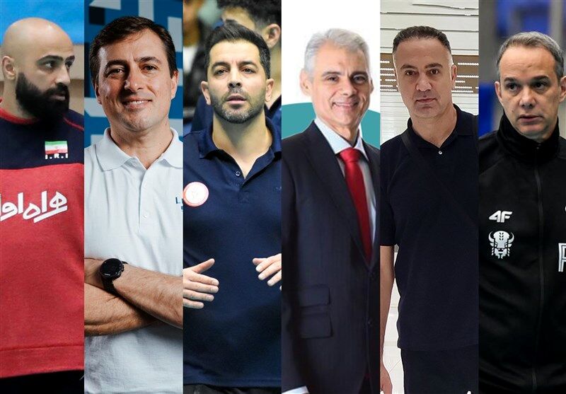 معرفی کادر فنی تیم ملی والیبال