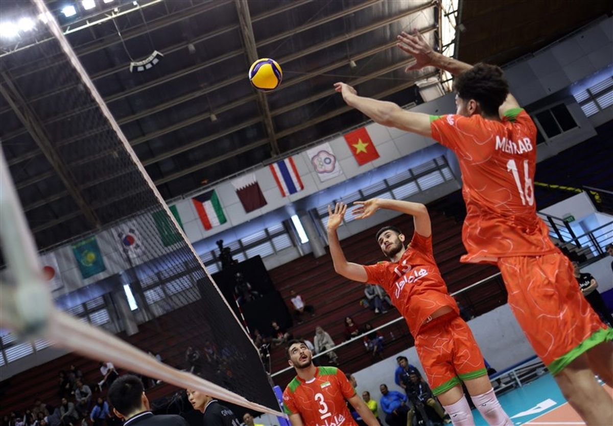  صعود ایران به نیمه نهایی والیبال جوانان آسیا 