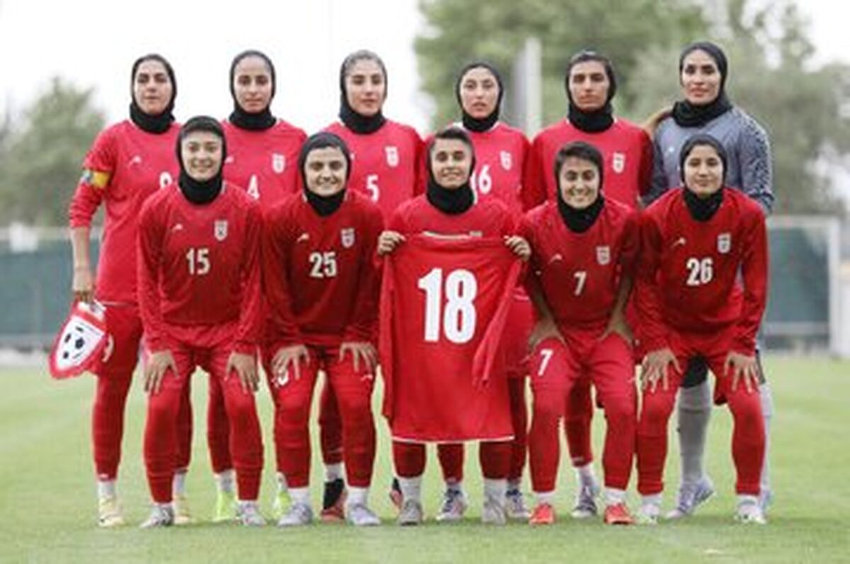 جشنواره گل زنان ایران مقابل عراق در نخستین بازی تدارکاتی