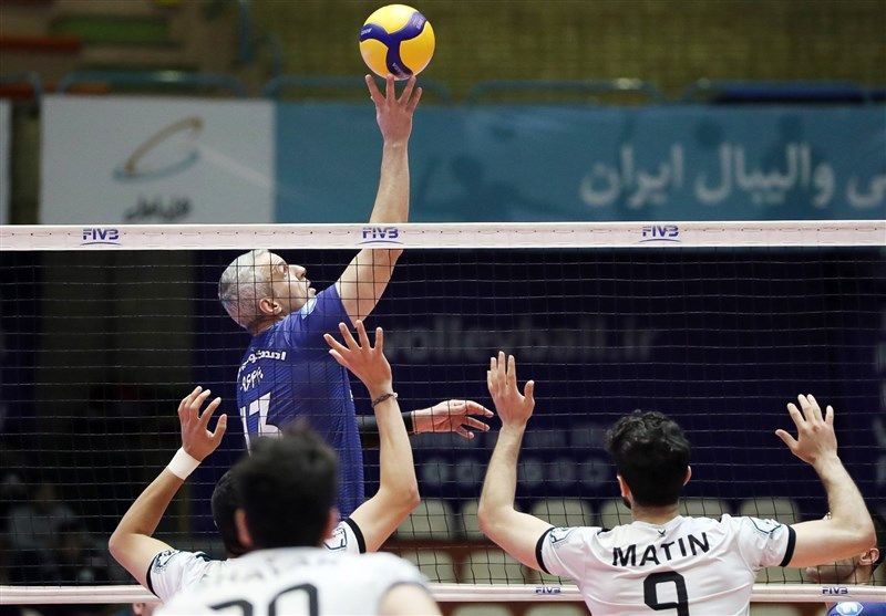 پلی‌‌آف لیگ برتر والیبال| پیکان؛ نخستین تیم صعودکننده به نیمه نهایی