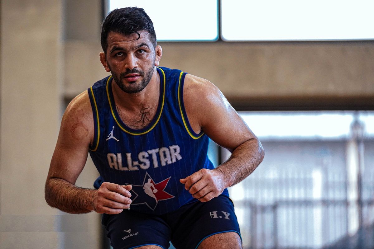 ببینید/ حسن یزدانی جامعه کشتی ایران را به وجد آورد