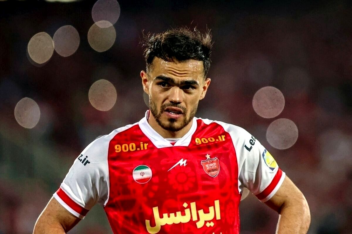 وعده جذاب ستاره پرسپولیس روی آنتن زنده تلویزیون
