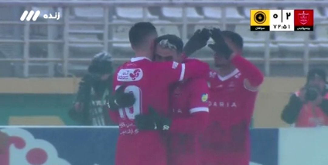 ببینید/ گل تمام ازبکستانی پرسپولیس به سپاهان 