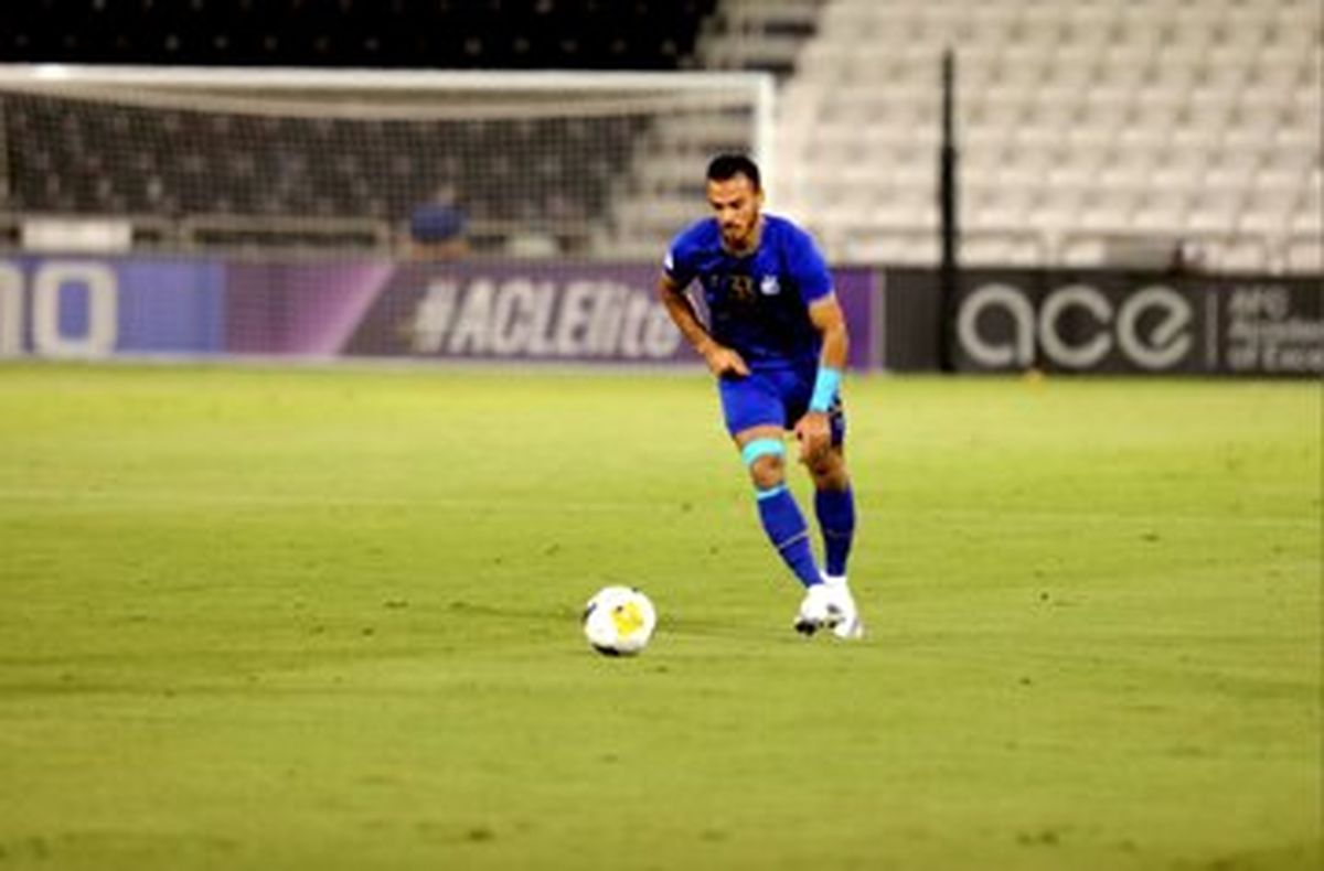 پست دردناک مدافع استقلال/ جانم برایت تنگ شده جان ننه/ تنهاتر از همیشه