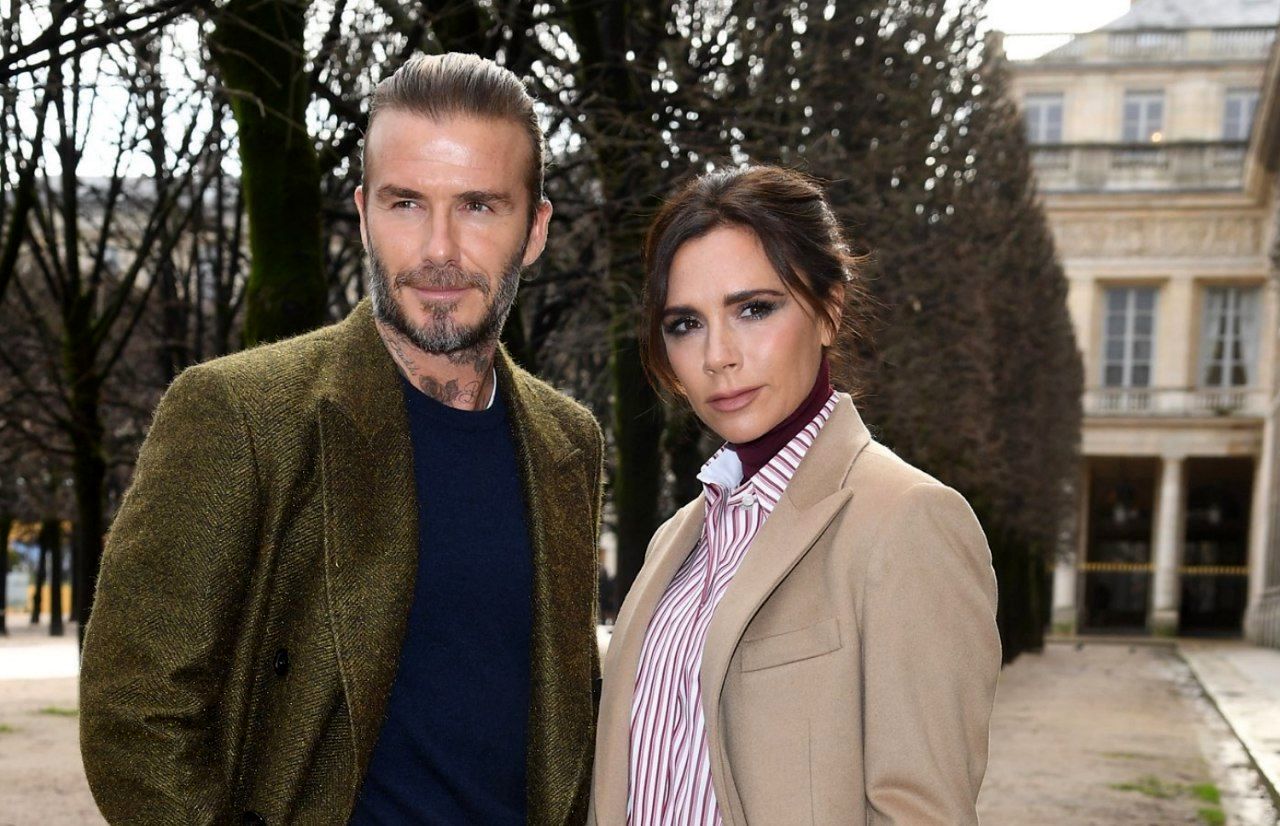 ولنتاین عاشقانه دیوید بکهام و ویکتوریا 