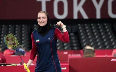 دختر ایرانی در کمیته بین‌المللی المپیک/ عکس 