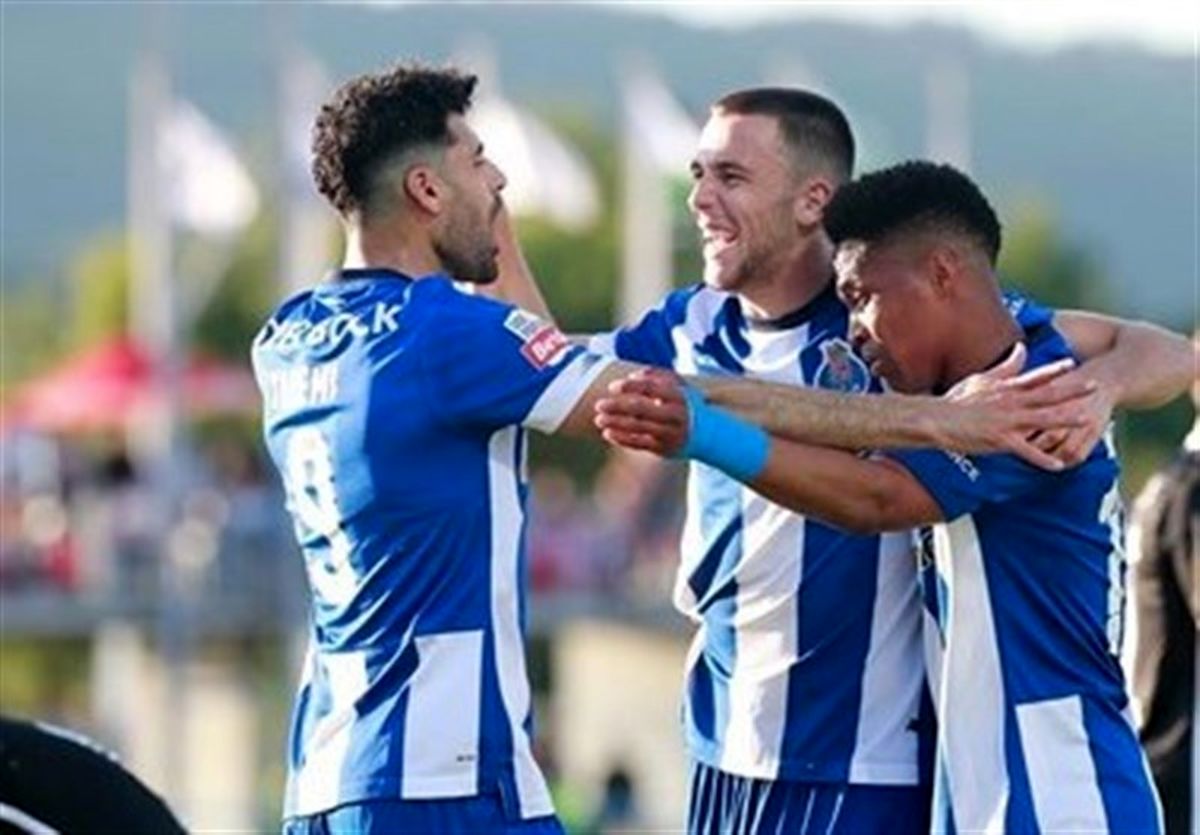 ۳ امتیاز خارج از خانه پورتو با پاس گل طارمی
