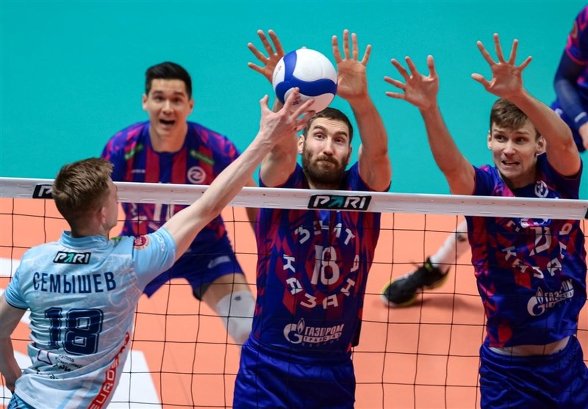 زنیت قهرمان لیگ برتر والیبال روسیه شد
