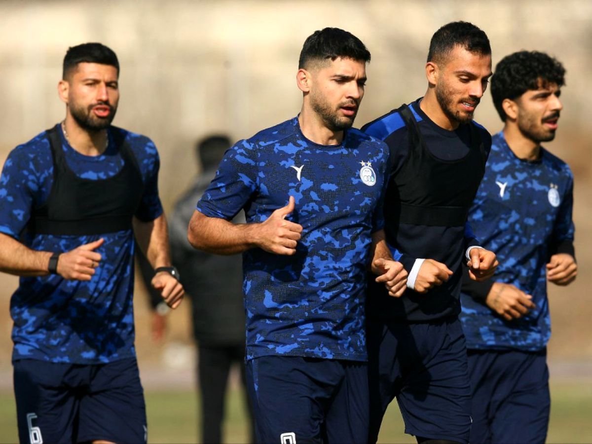 حضور فعال بلاتکلیف‌ترین استقلالی در تمرینات
