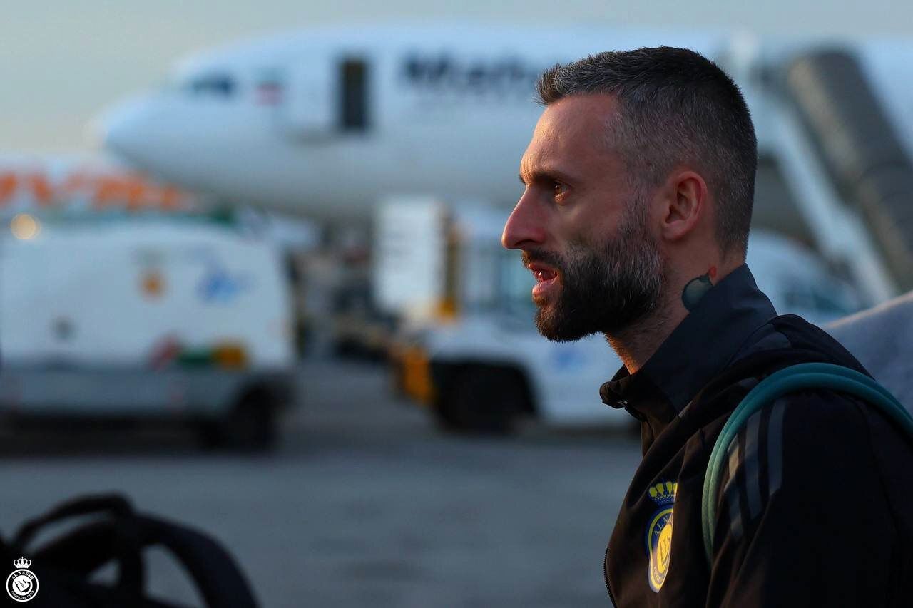 عکس/ کاروان النصر بدون رونالدو به تهران وارد شدند