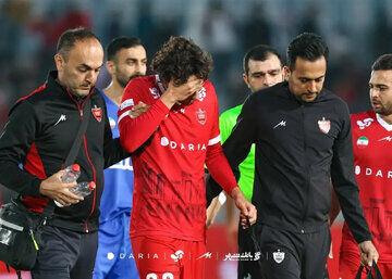 ستاره پرسپولیس راهی بیمارستان شد