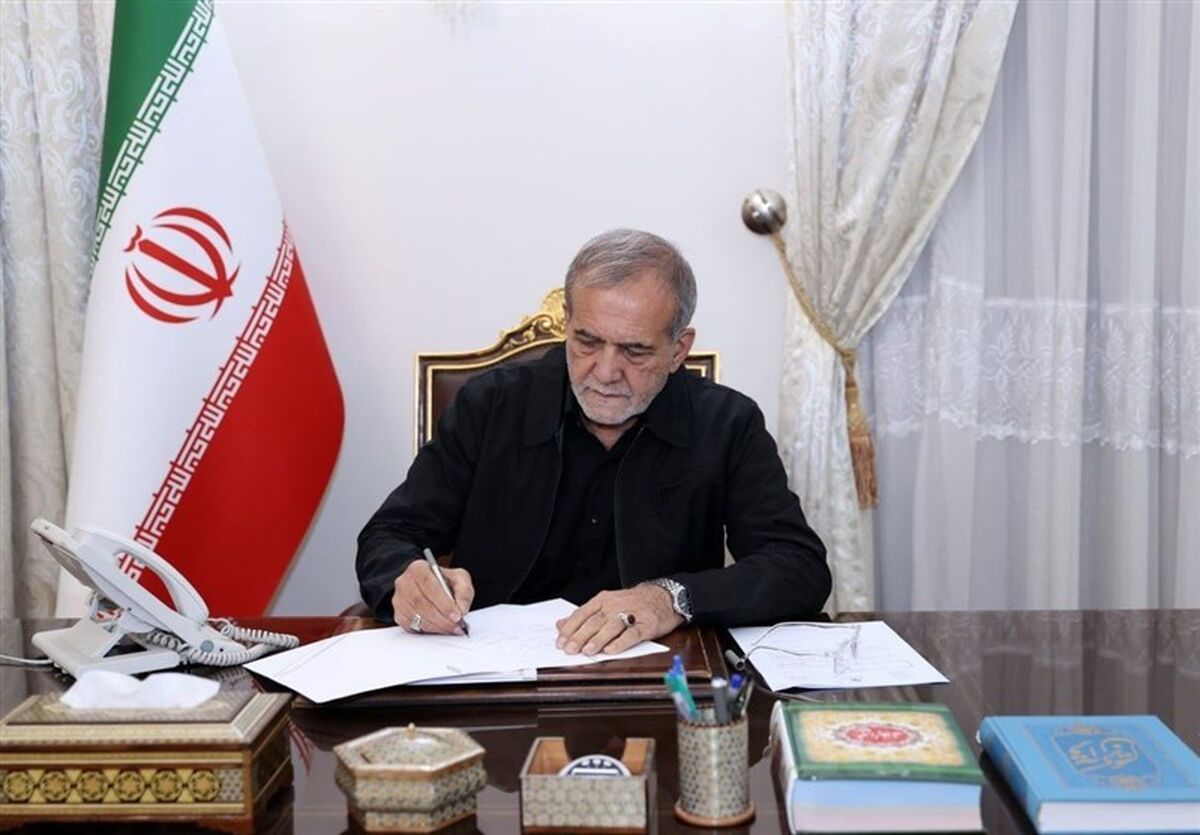 پزشکیان قهرمانی تیم ملی کشتی فرنگی را تبریک گفت
