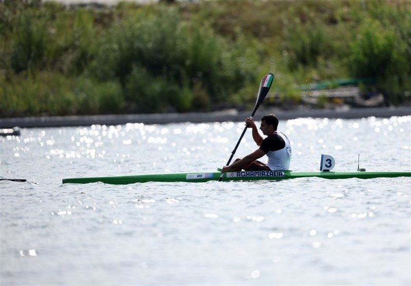 المپیک ۲۰۲۴| آقامیرزایی در کایاک هزارمتر در گروهش ششم شد 