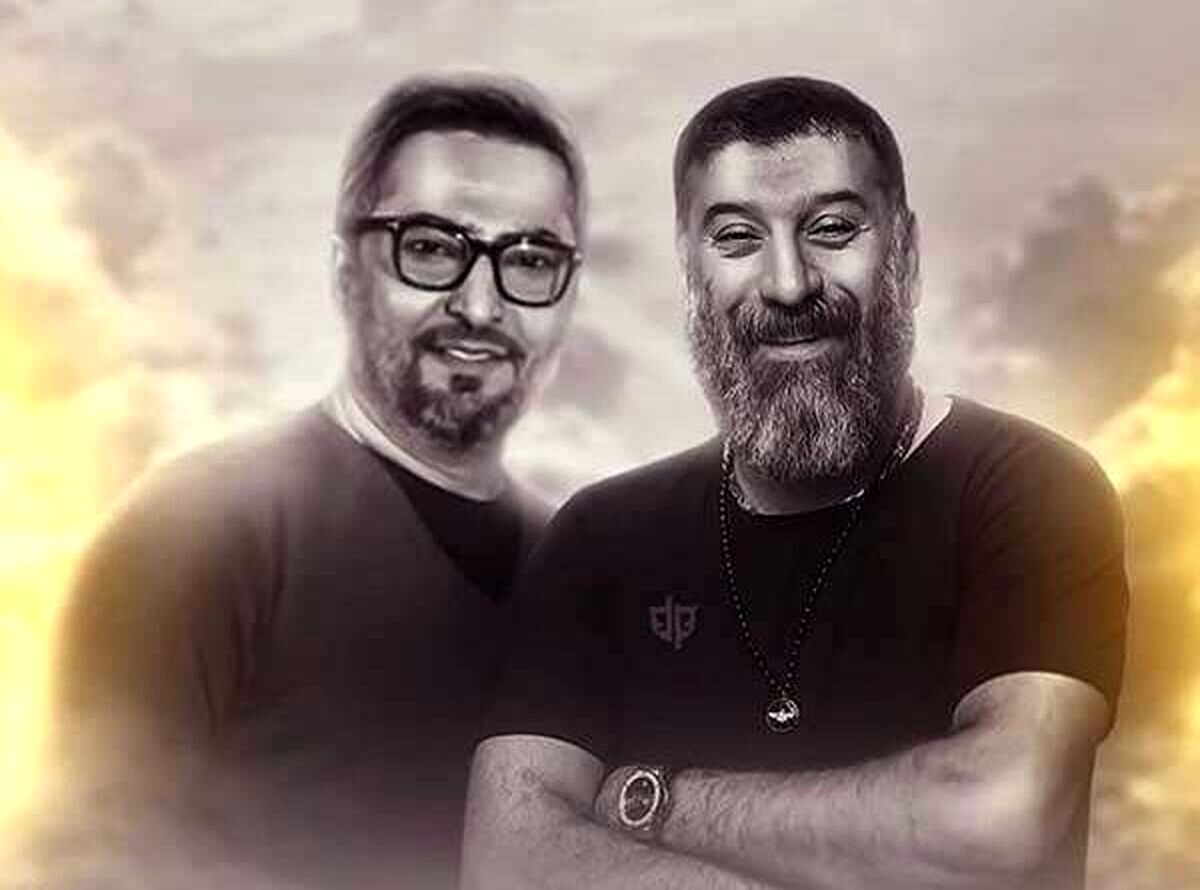  تصویری تاریخی از علی انصاریان و مهرداد میناوند در پشت صحنه «نود»