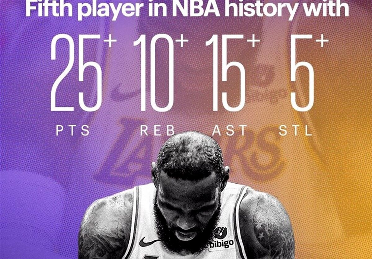 پایان فصل قانونی NBA/ پیروزی لیکرز با درخشش پادشاه
