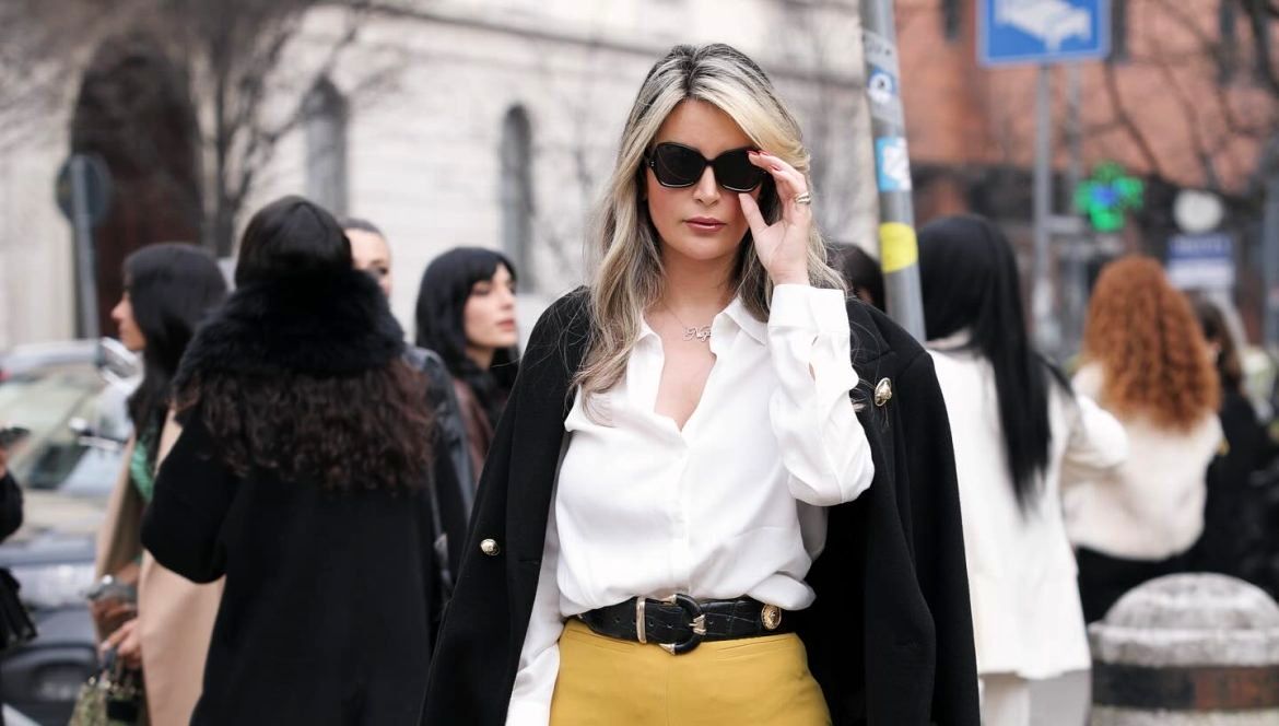 نگار فرهمند، همسر سابق پژمان جمشیدی اولین مهمان هفته مد میلان بود