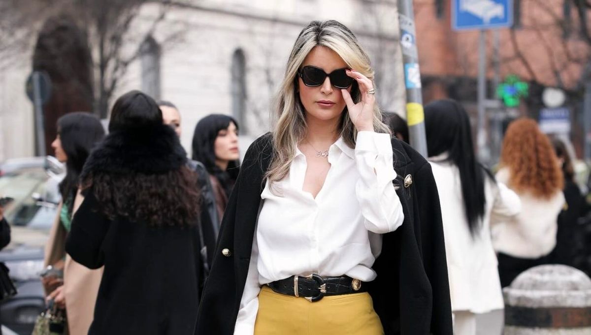 نگار فرهمند، همسر سابق پژمان جمشیدی اولین مهمان هفته مد میلان بود