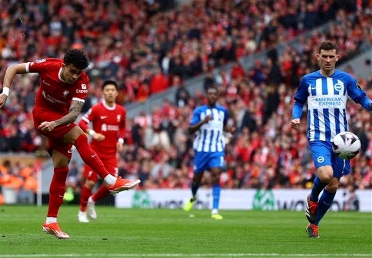 پیروزی خانگی لیورپول با کامبک برابر برایتون