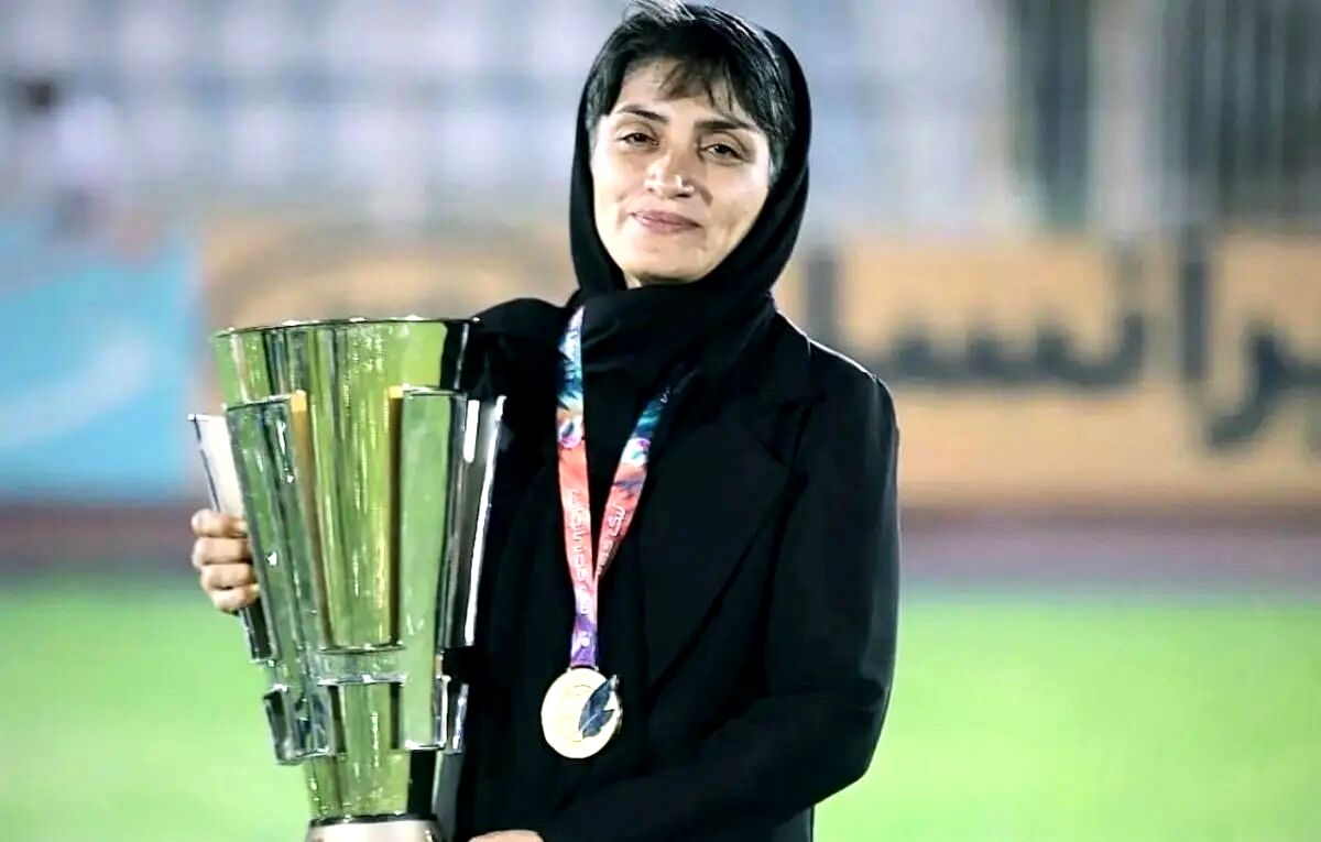 مرضیه جعفری مربی سال آسیا شد