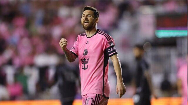 صدرنشینی اینترمیامی با گلزنی لیونل مسی
