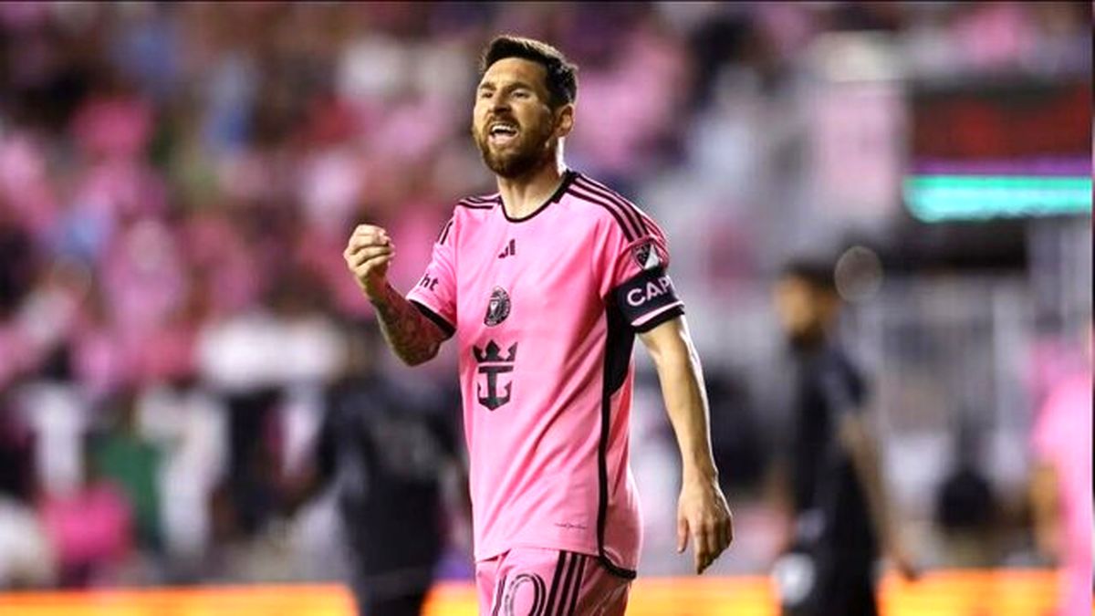 صدرنشینی اینترمیامی با گلزنی لیونل مسی
