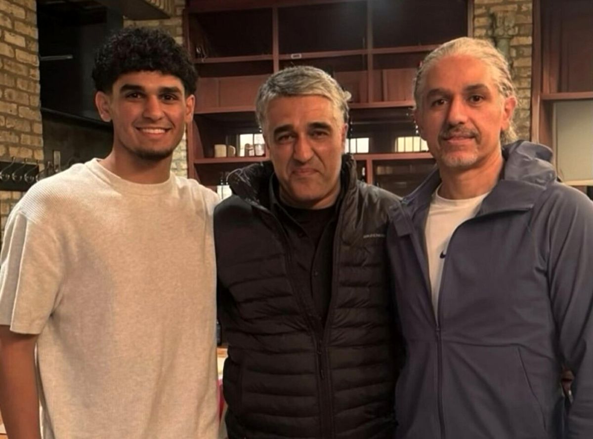 تصویری جدید از پژمان جمشیدی در کنار برادرزاده اش در سفر به تورنتو کانادا