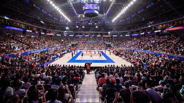 پیروزی آمریکا برابر آلمان در لیگ ملت‌های والیبال