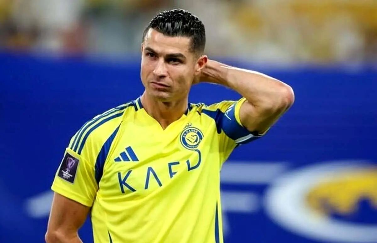 اقدام جالب هواداران النصر در حمایت از کریستیانو رونالدو / عکس