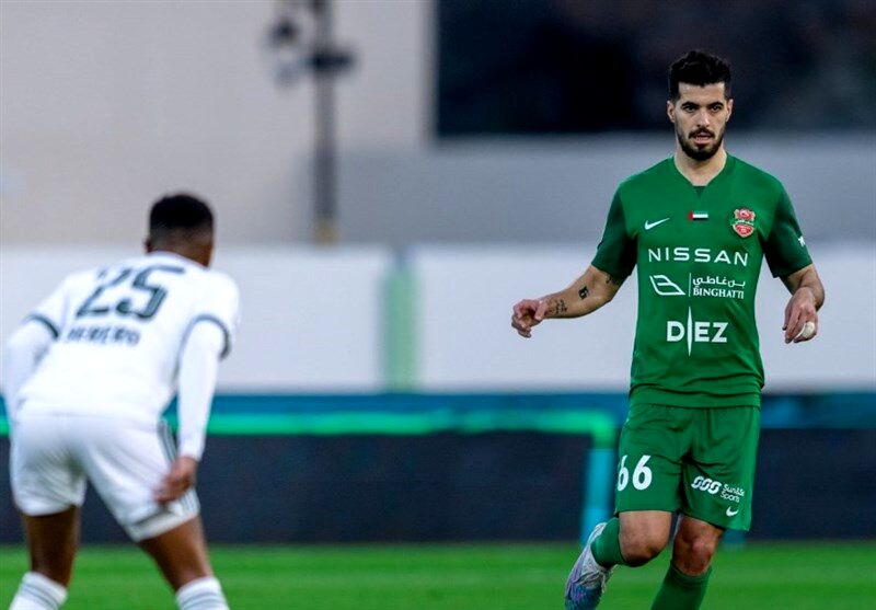 برتری شباب الاهلی در خانه العین
