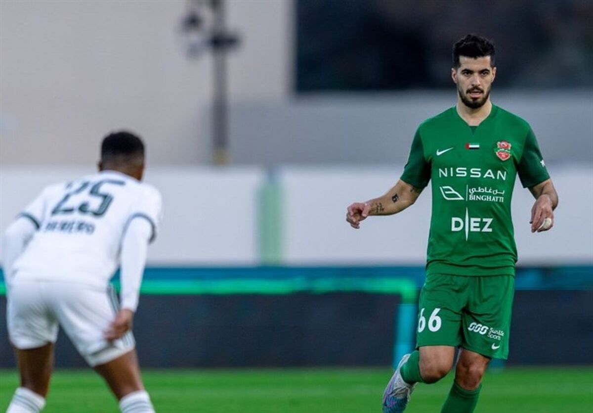 برتری شباب الاهلی در خانه العین
