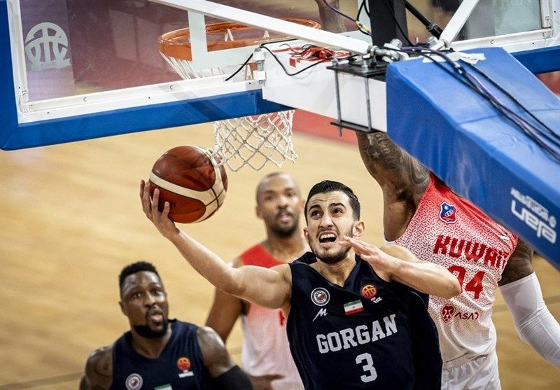 سوپرلیگ بسکتبال غرب آسیا| الریاضی حریف گرگان شد