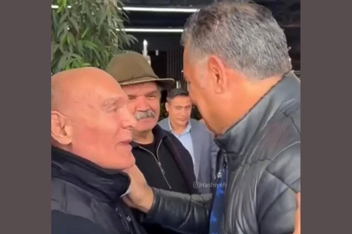 ببینید/ دیدار علی دایی و جمشید هاشم‌پور