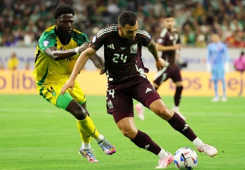  برتری خفیف مکزیک مقابل جامائیکا 