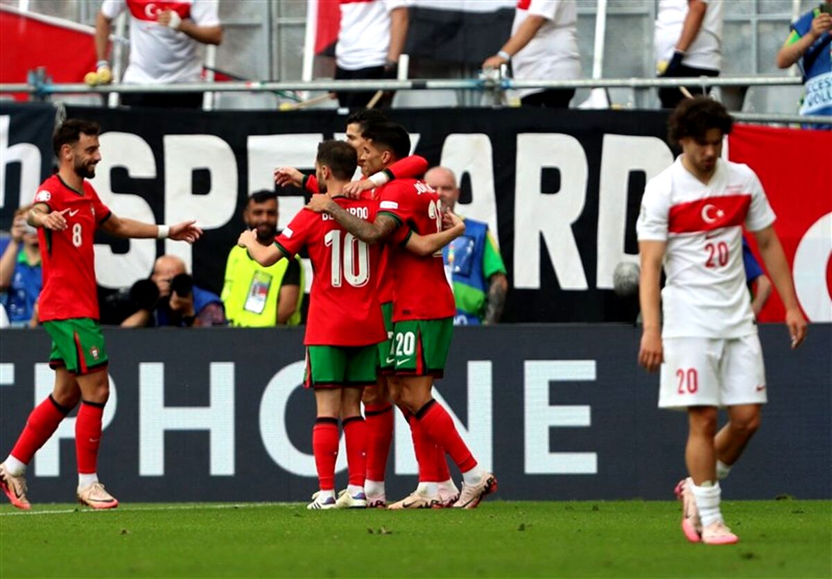 واکنش رونالدو به صعود پرتغال از مرحله گروهی یورو 