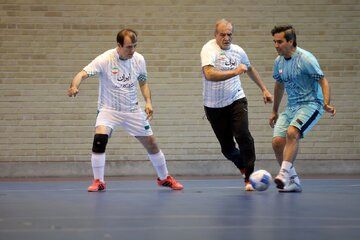 ملاقات متفاوت علی پروین با مسعود پزشکیان!