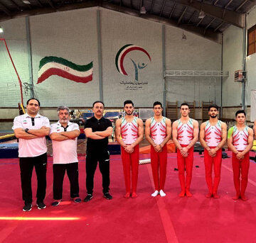 نایب قهرمانی ایران در مسابقات ژیمناستیک چک

