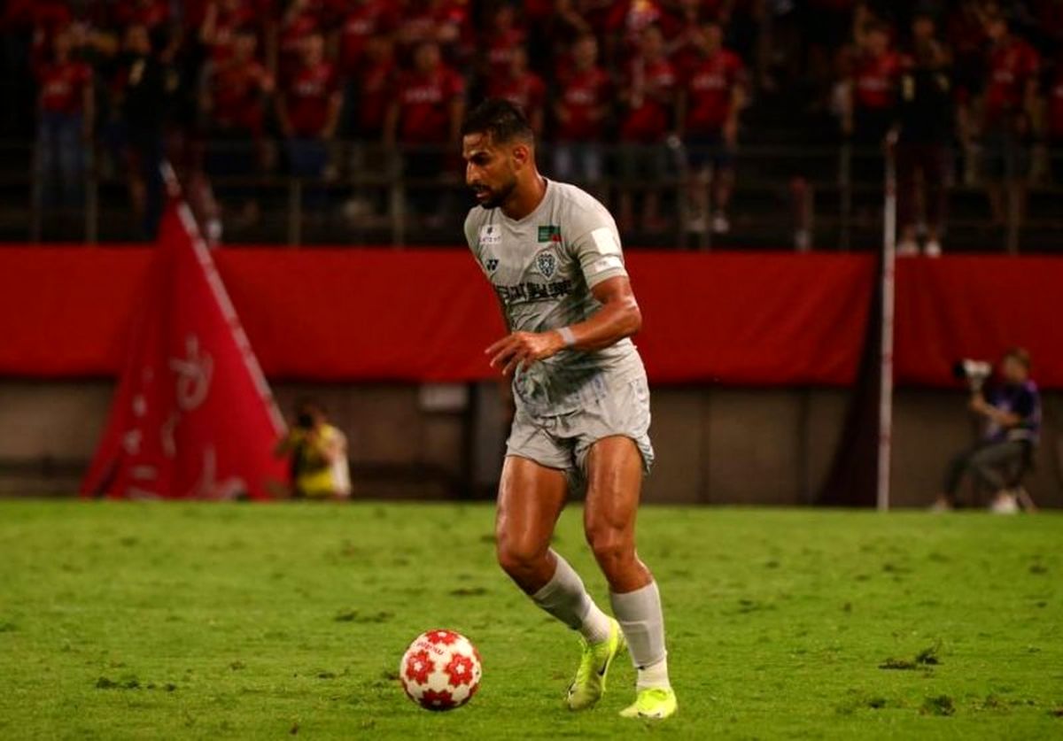 مهاجم ایرانی به ژاپن رفت