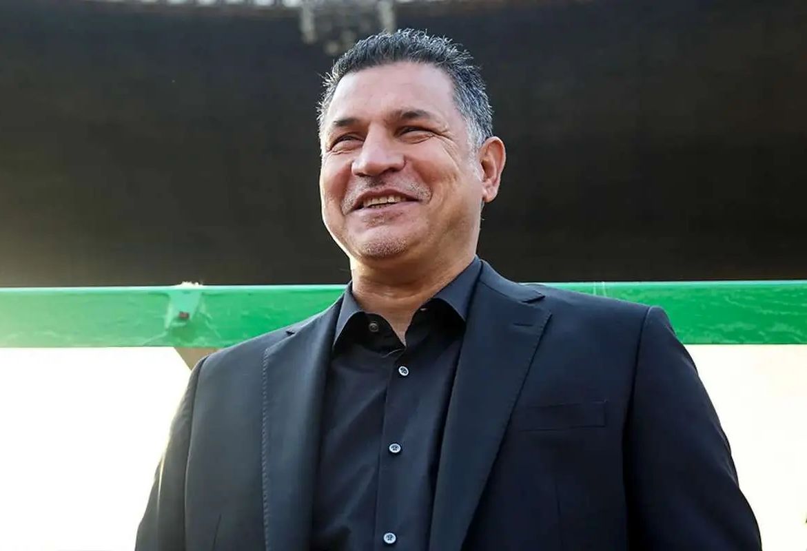 دیدار صمیمانه علی دایی با خواننده لس آنجلسی/ عکس 