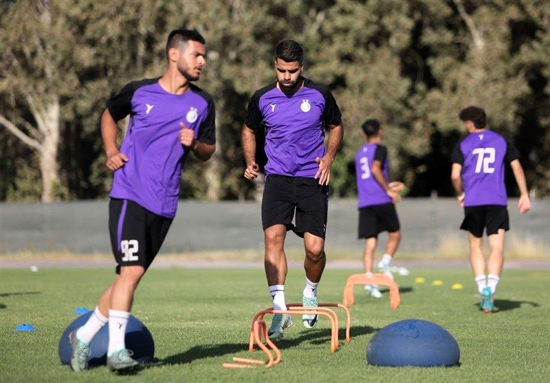  بازگشت مدافع استقلال به تمرینات 