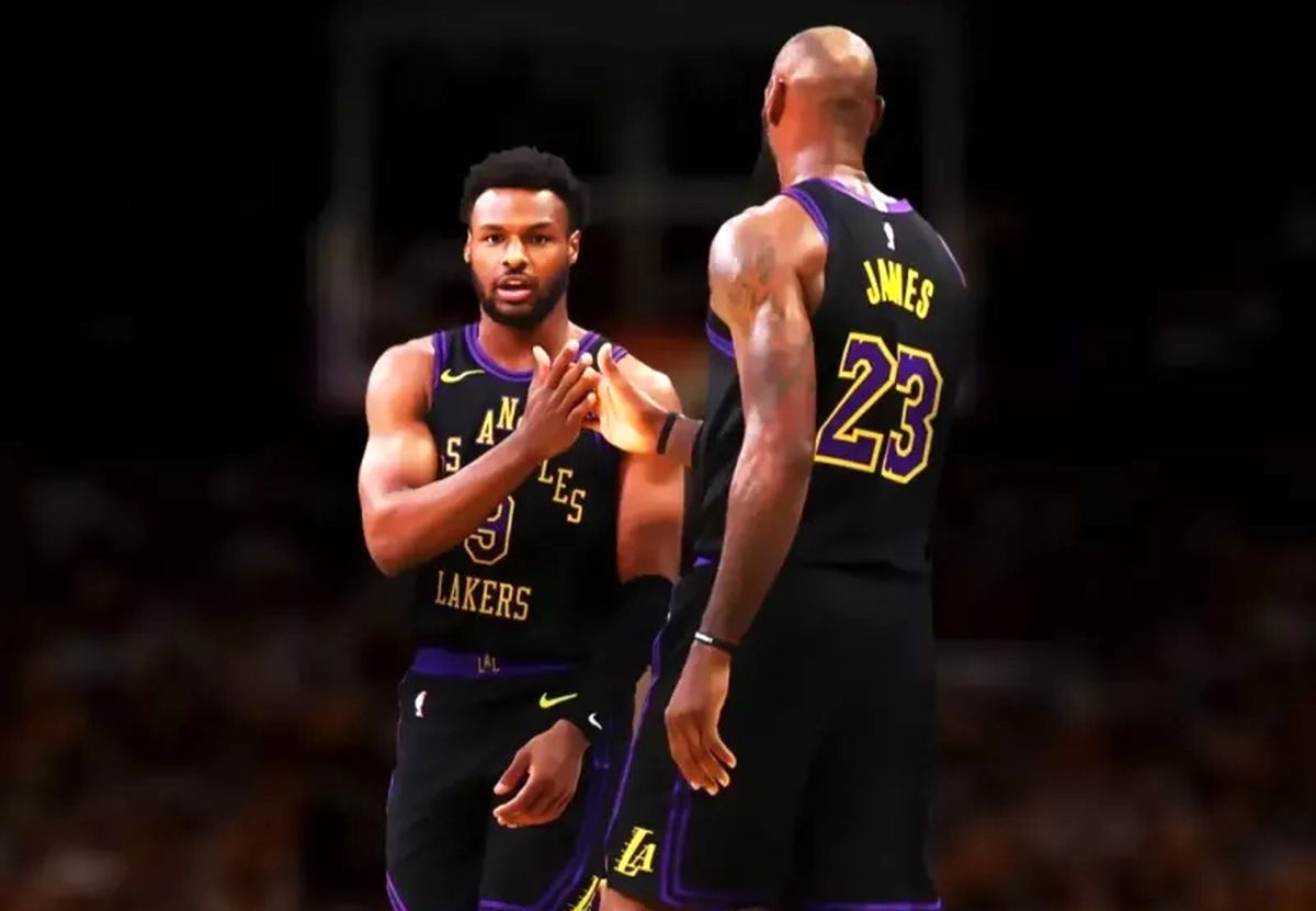 اولین پاس گل پدر-پسری تاریخ NBA ثبت شد!