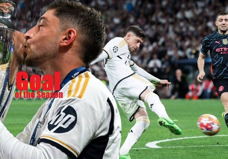 گل والورده به منچسترسیتی؛ بهترین گل فصل لیگ قهرمانان