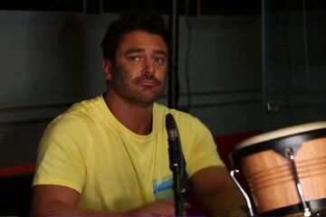 سلفی محمدرضا گلزار با ستاره المپیکی ایران