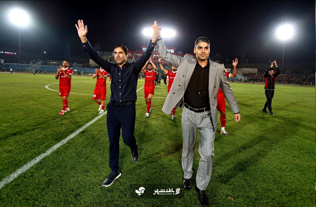 پوستر خداحافظی پرسپولیس با هاشمیان