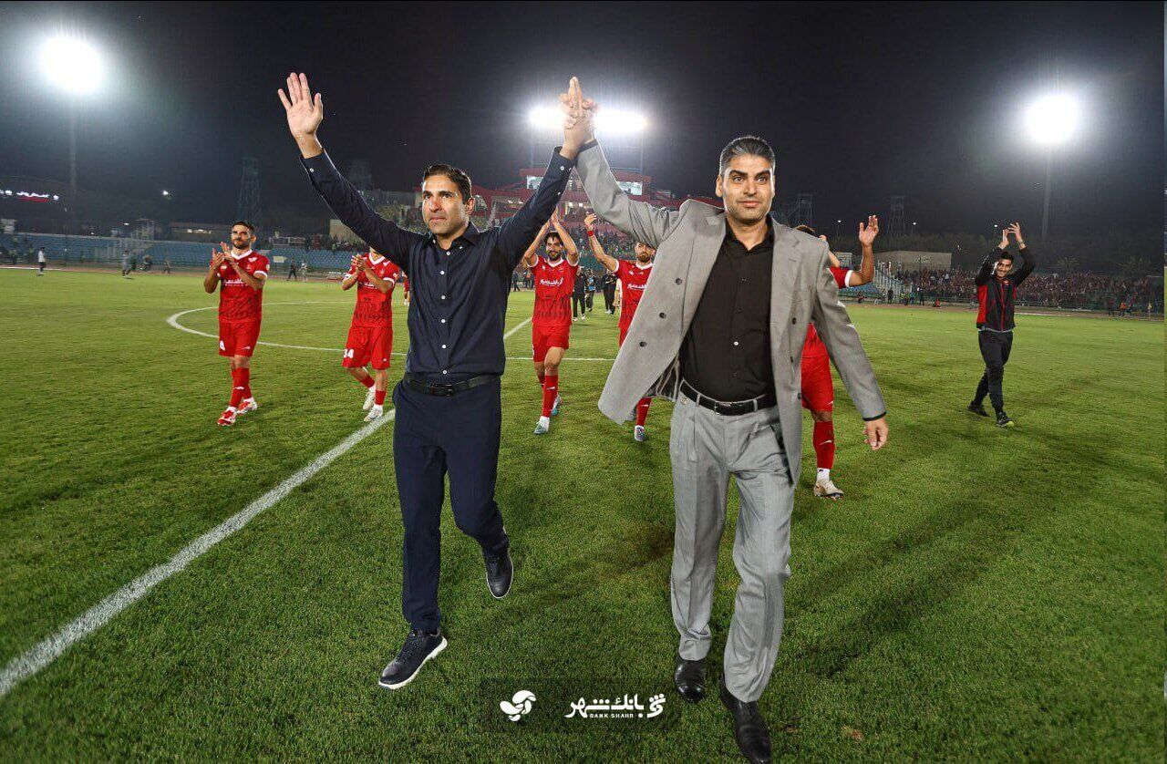 پوستر خداحافظی پرسپولیس با هاشمیان