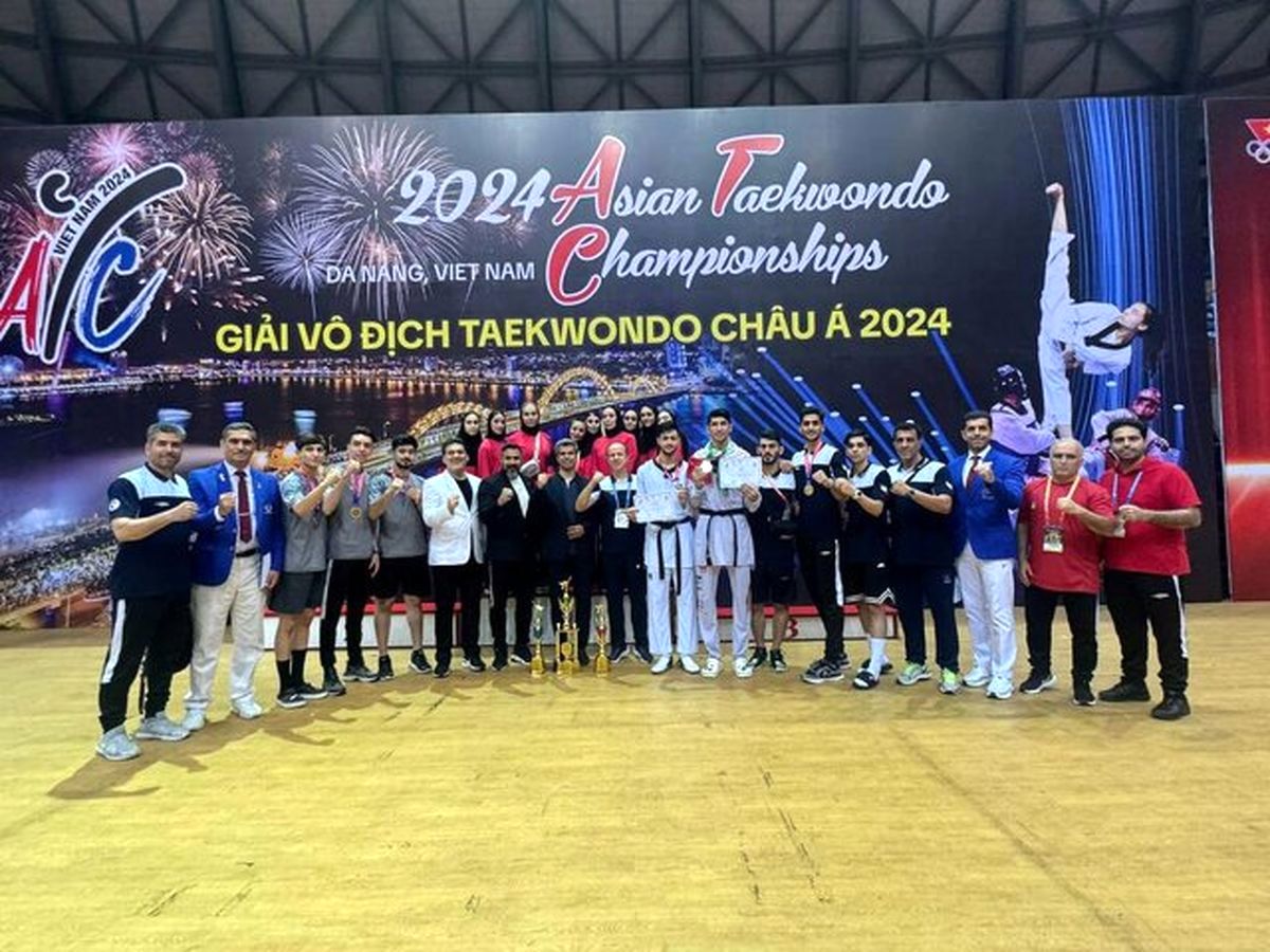 تیم ملی تکواندوی مردان ایران، قهرمان آسیا شد