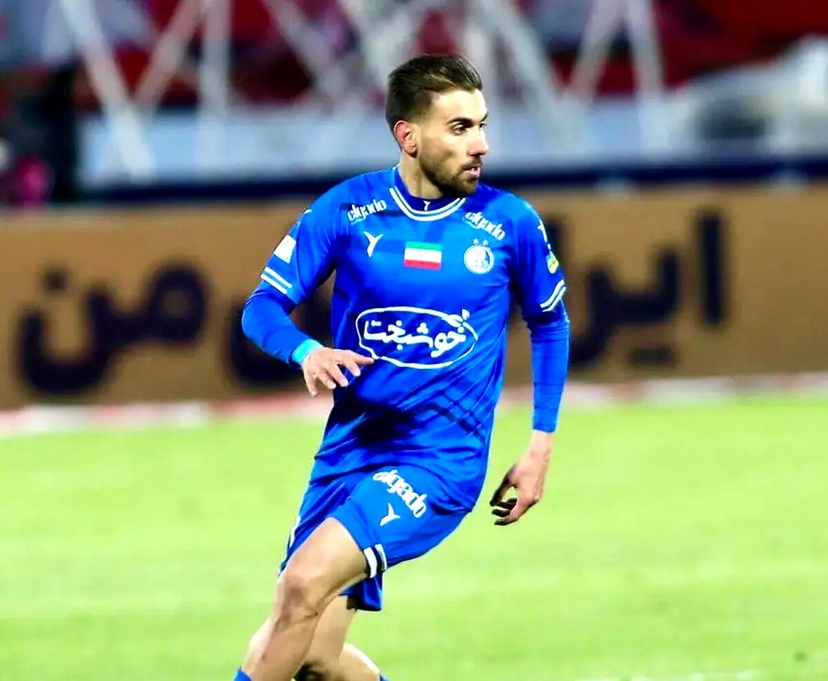 سوپر شوت دیدنی/ گل اول استقلال توسط مهران احمدی به شمس آذر قزوین 