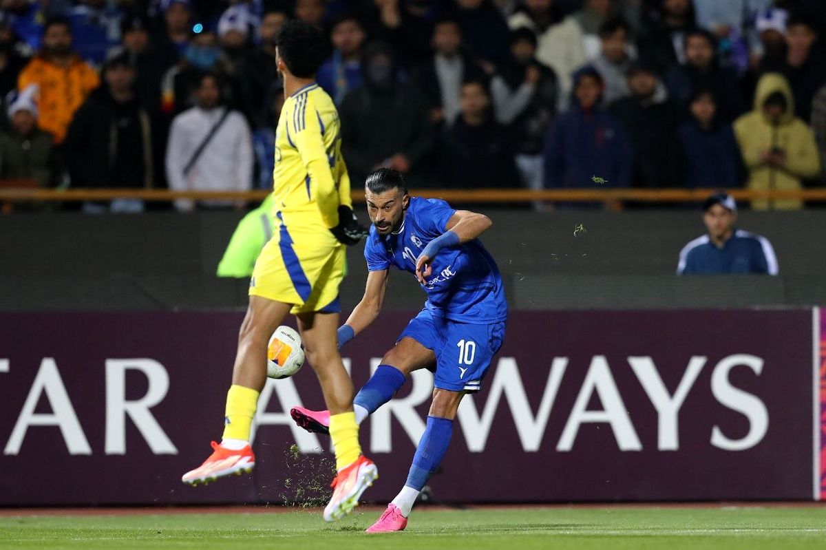 تساوی استقلال با یاران رونالدو 