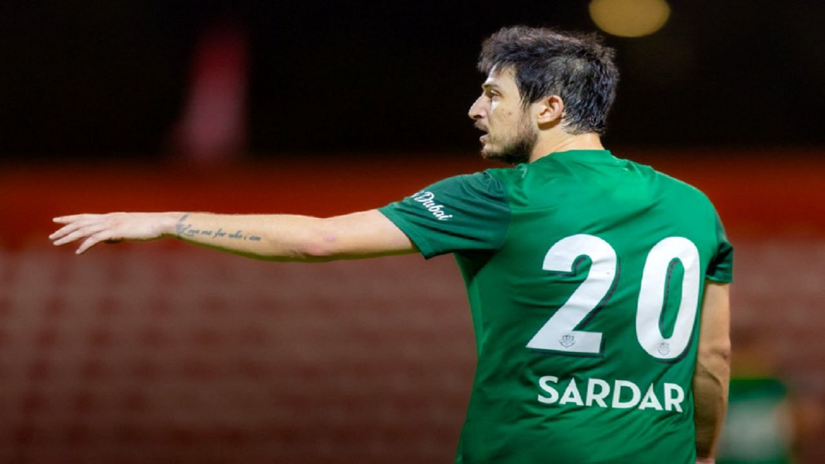 استوری سردار آزمون در حمایت از مردم فلسطین پس از عکس در کنار بازیکن عرب الاصل اسرائیلی